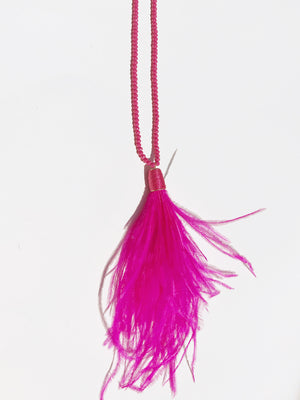 Light as a Feather - Long Beaded Necklace
